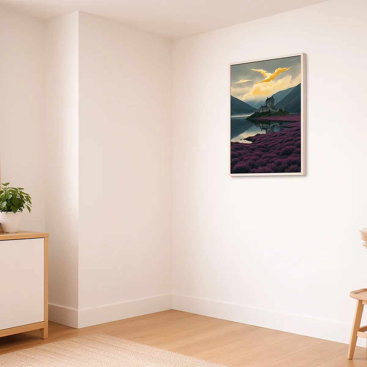 Scottish Highland Castle Loch Print