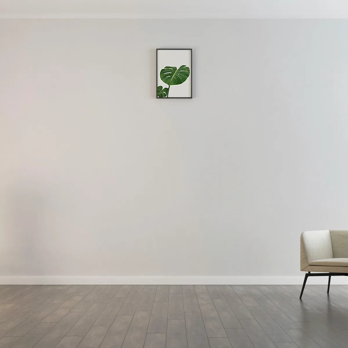 Monstera Leaf Botanical Art Print