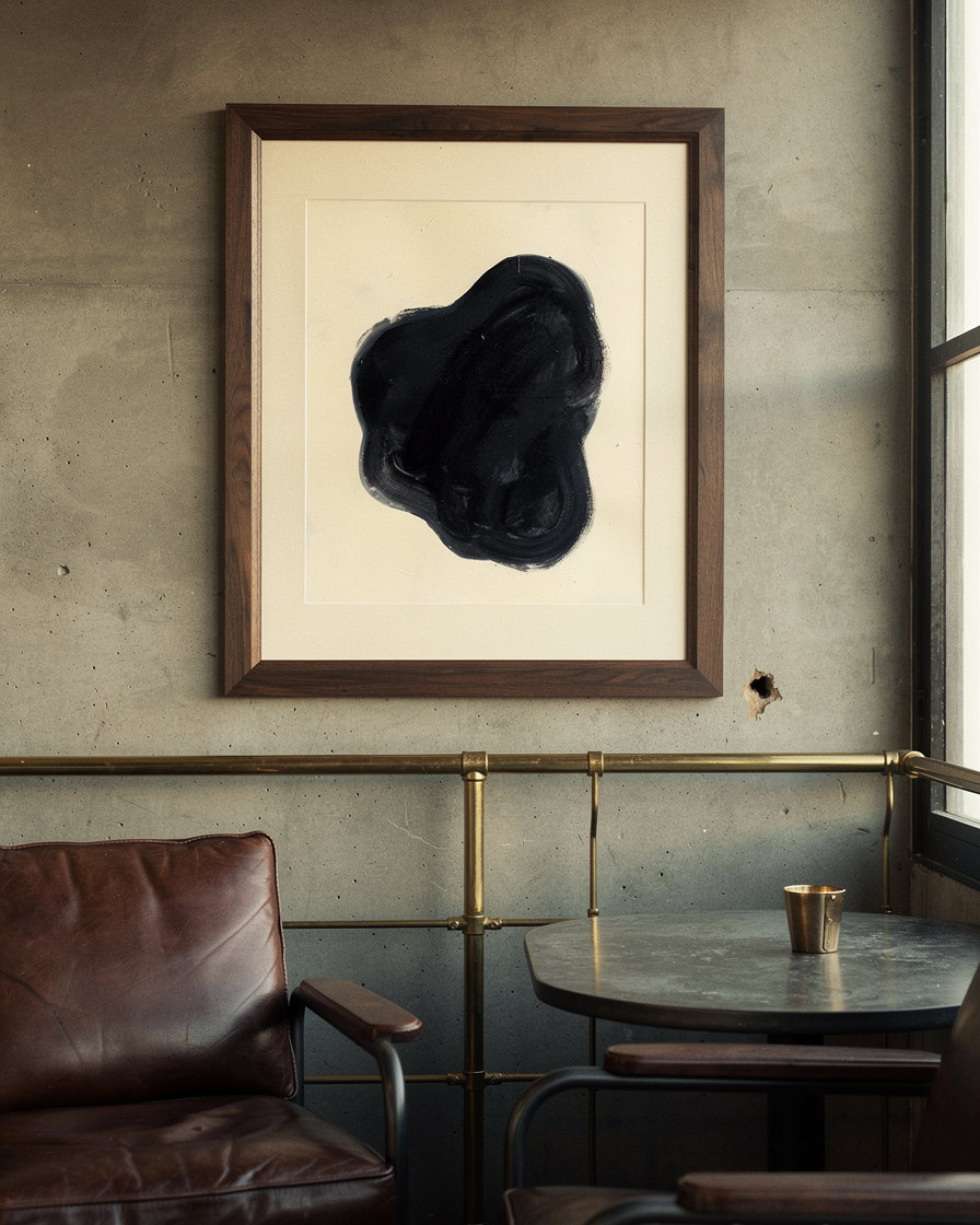 A Single Dark Form