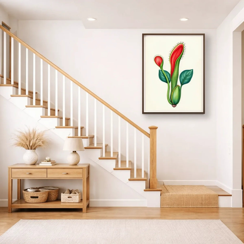 Venus Flytrap Botanical Print