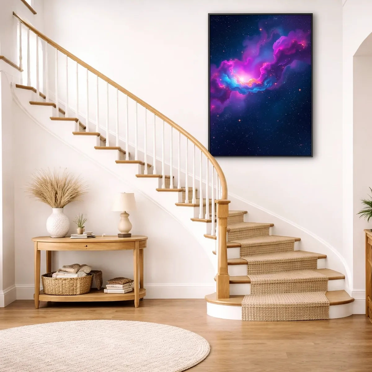 Nebula Cloud Abstract Space Art