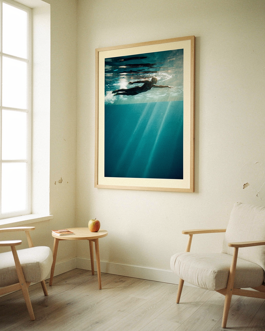 The Swimmer Underwater