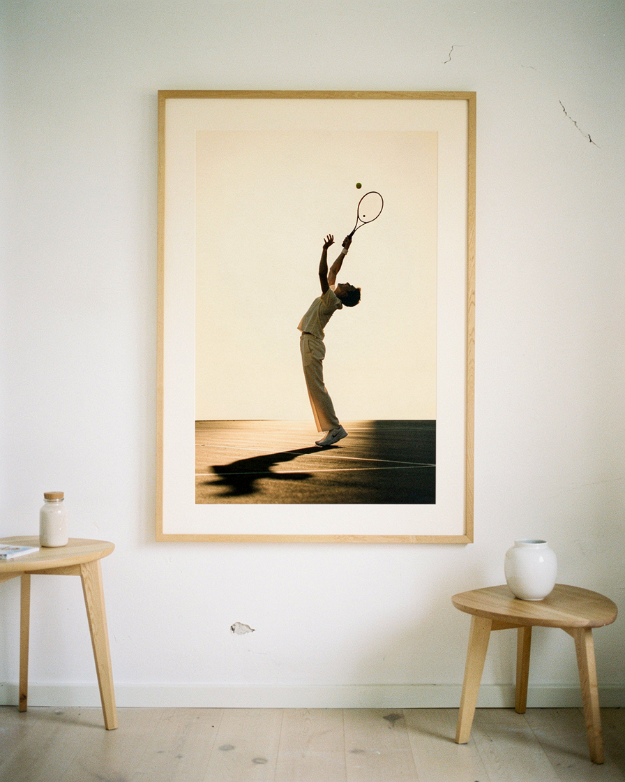 The Tennis Serve Arch
