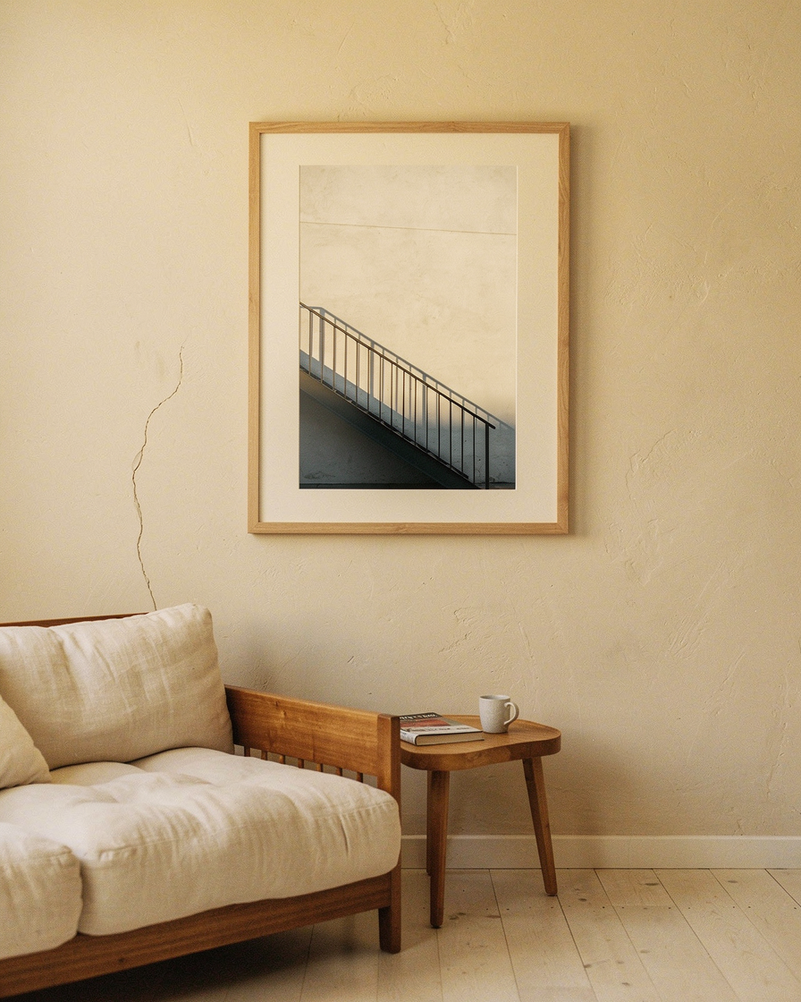 The Stair Rail Shadow