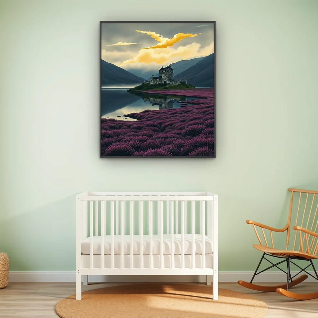 Scottish Highland Castle Loch Print
