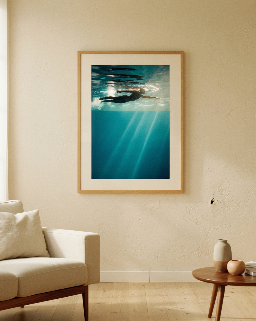 The Swimmer Underwater