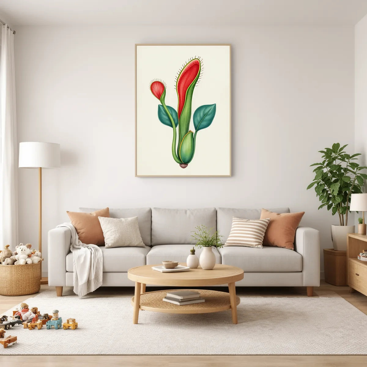 Venus Flytrap Botanical Print