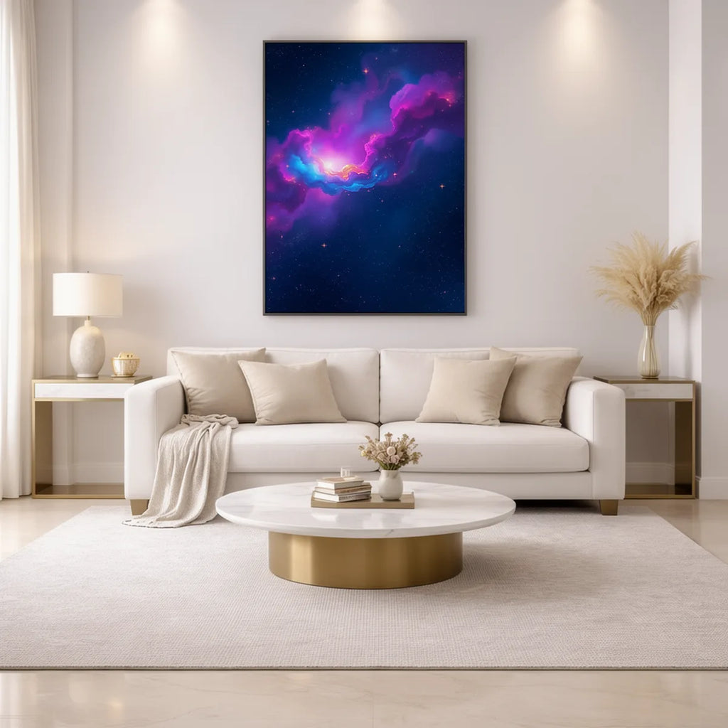 Nebula Cloud Abstract Space Art