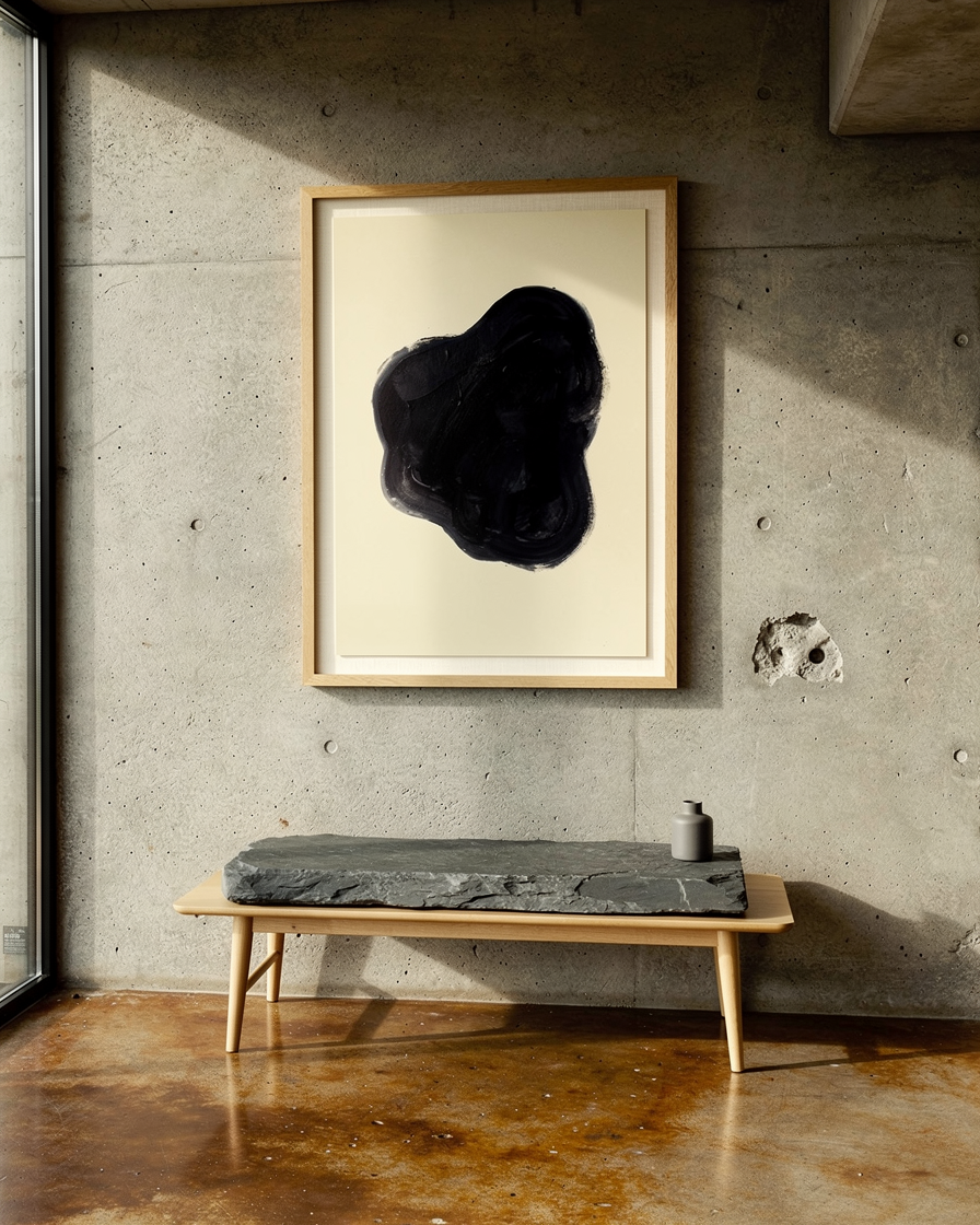 A Single Dark Form