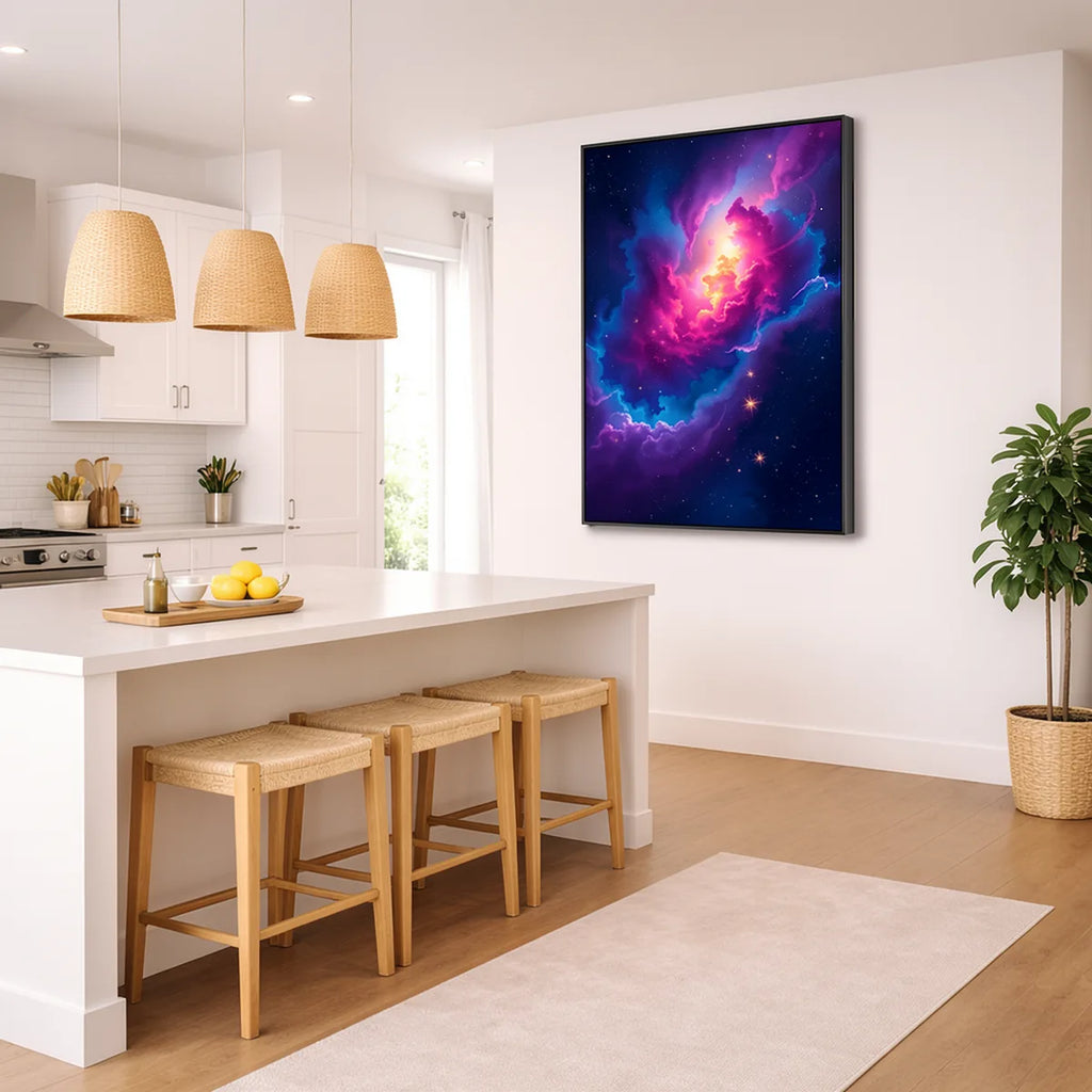 Nebula Galaxy Abstract Art Print