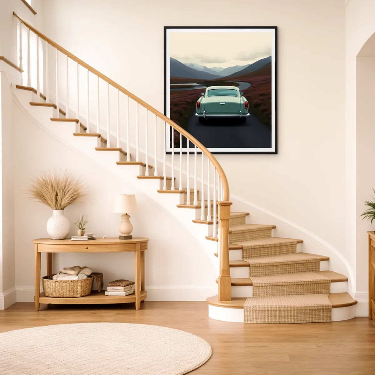 Aston Martin DB5 Scottish Highlands Print