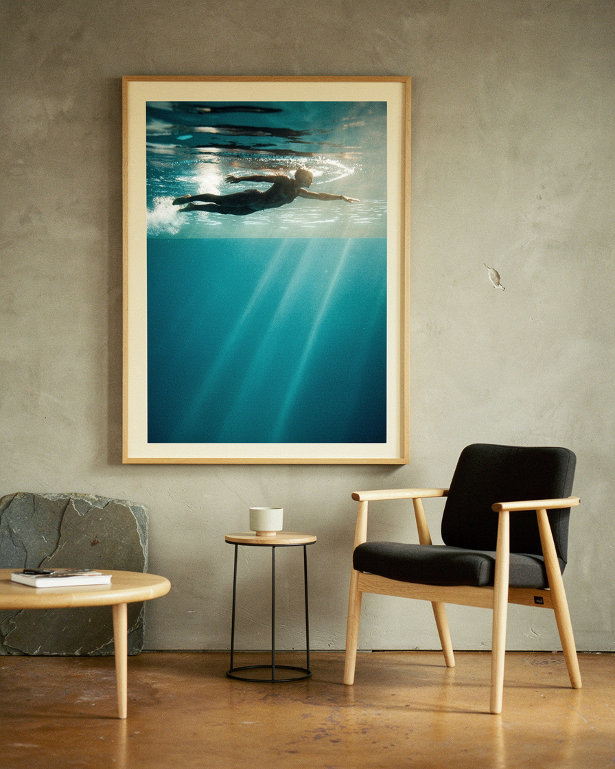 The Swimmer Underwater