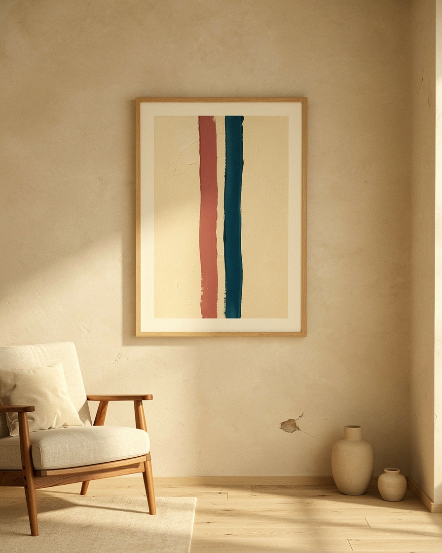Two Vertical Bands