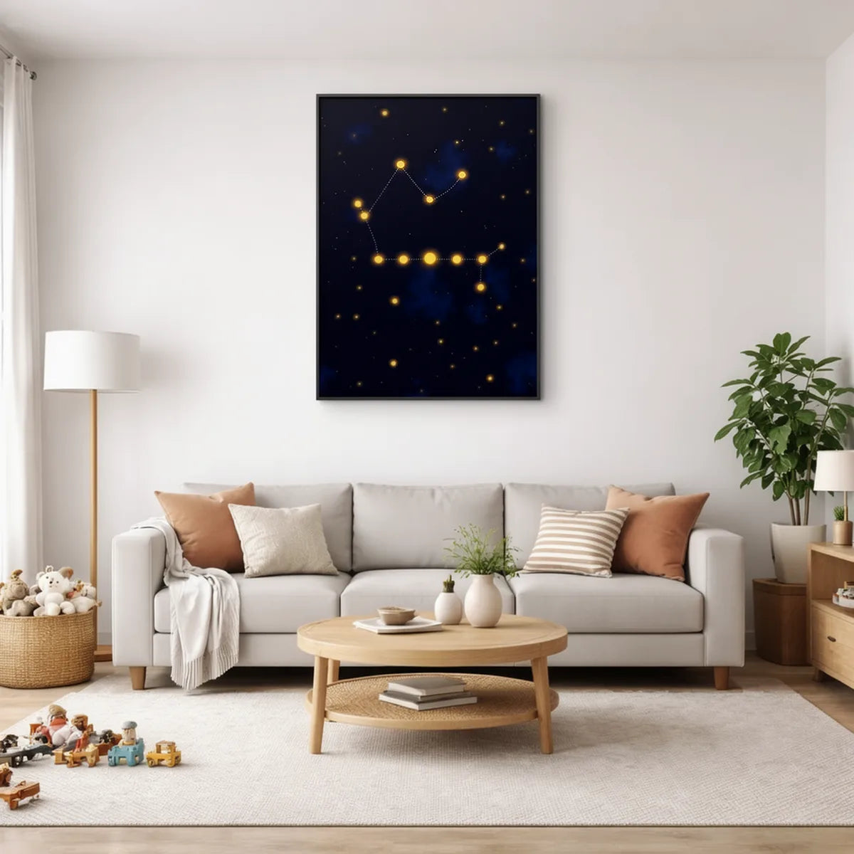 Orion Constellation Hero Art Print