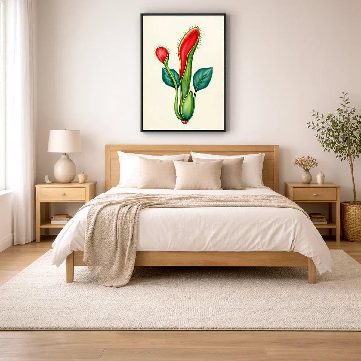Venus Flytrap Botanical Print