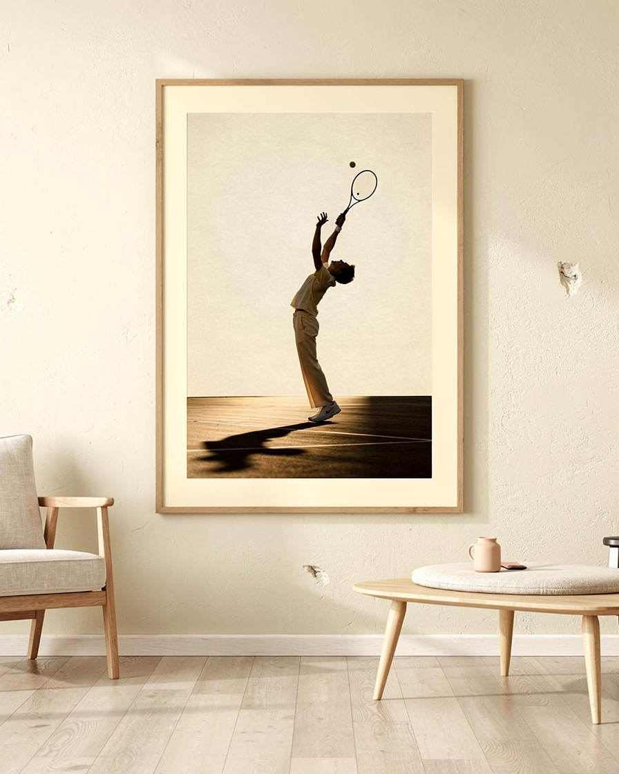 The Tennis Serve Arch