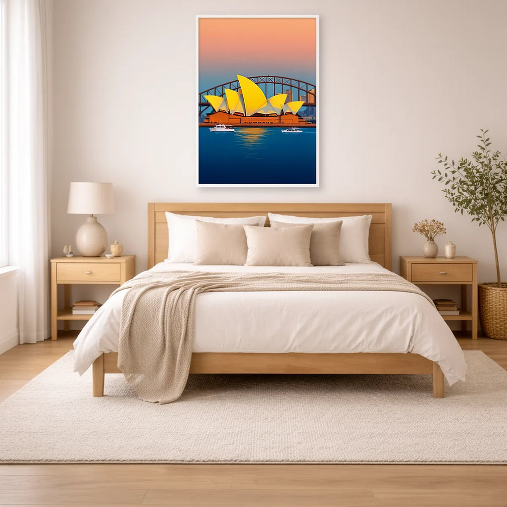 Sydney Opera House Evening Print