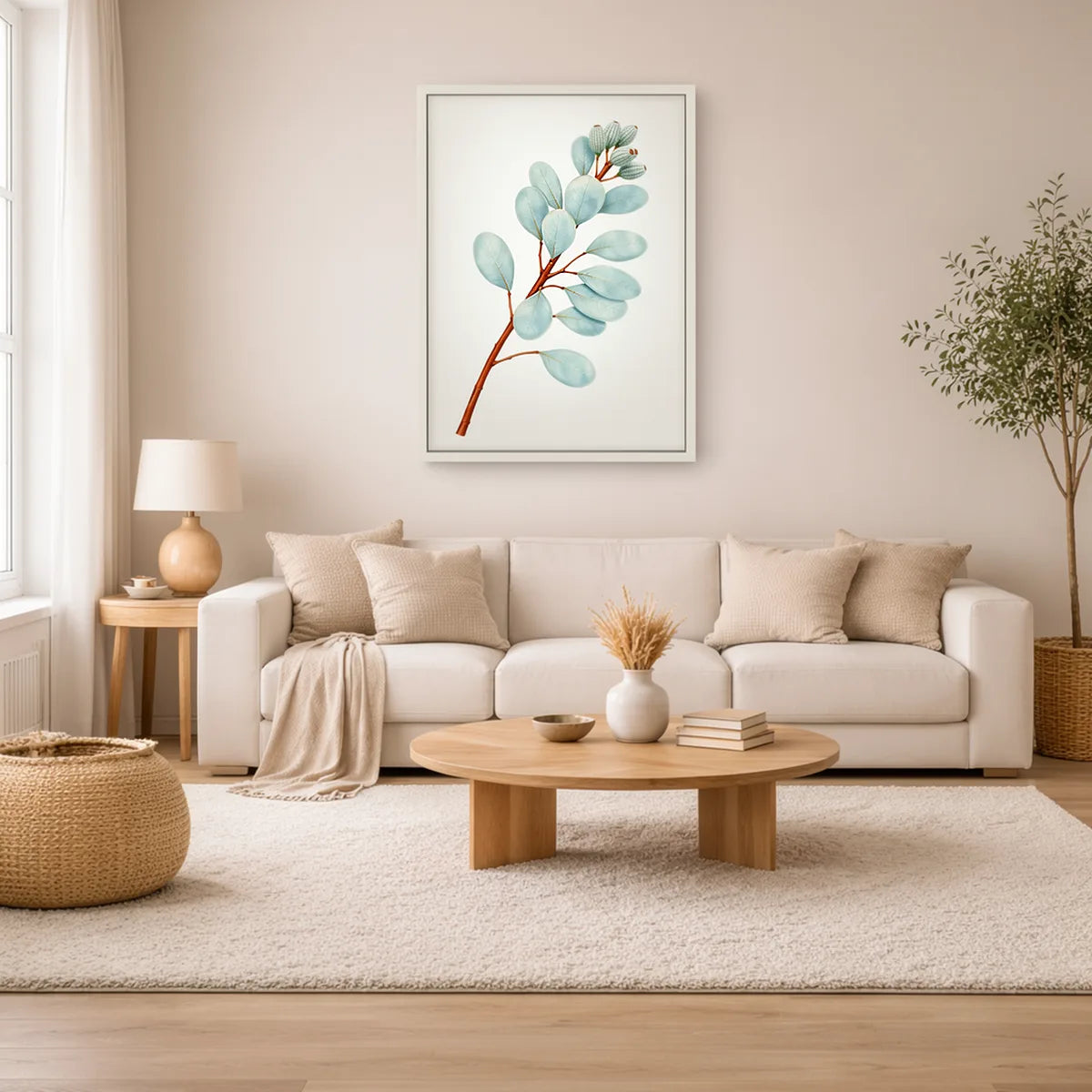 Eucalyptus Branch Botanical Print