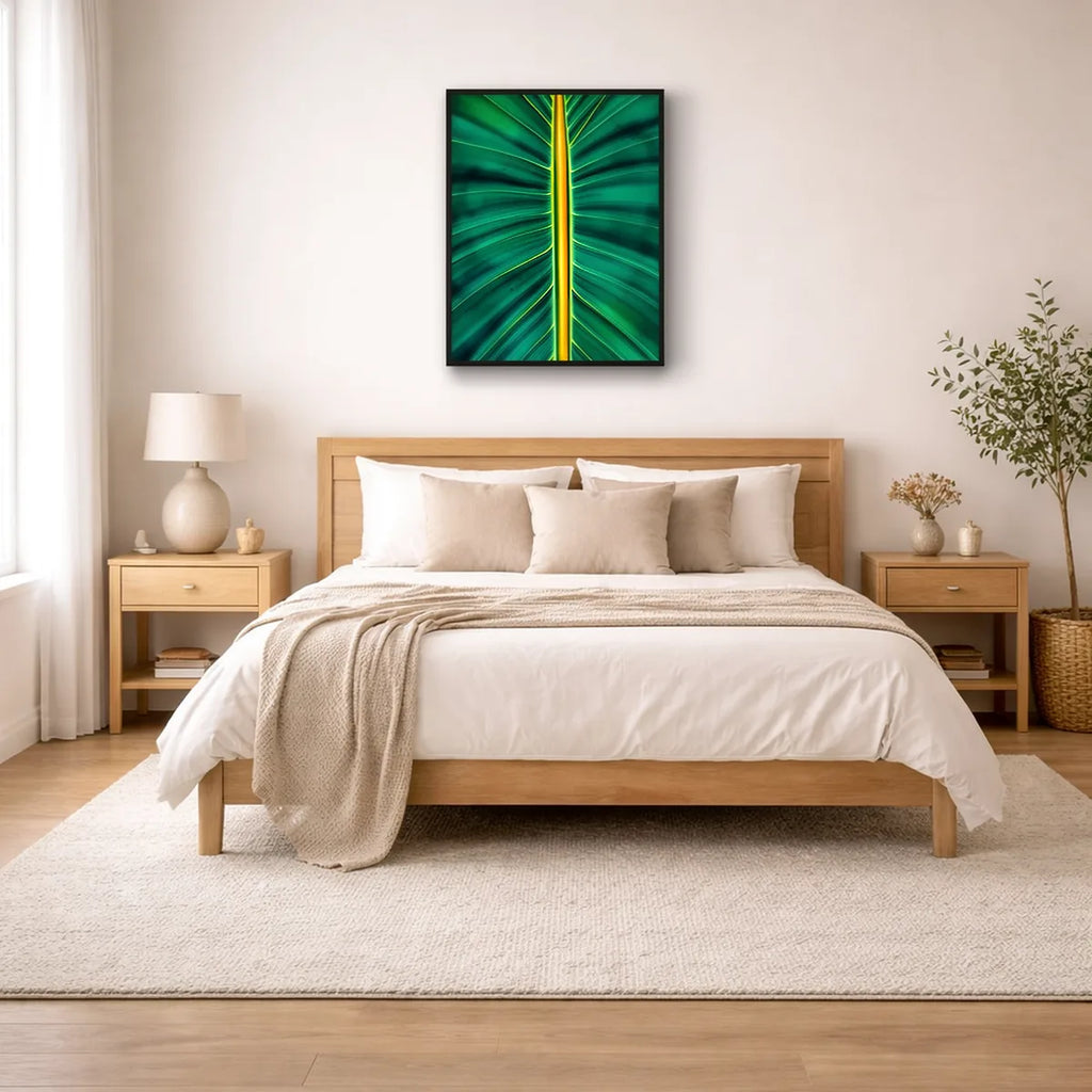 Tropical Leaf Vein Botanical Print