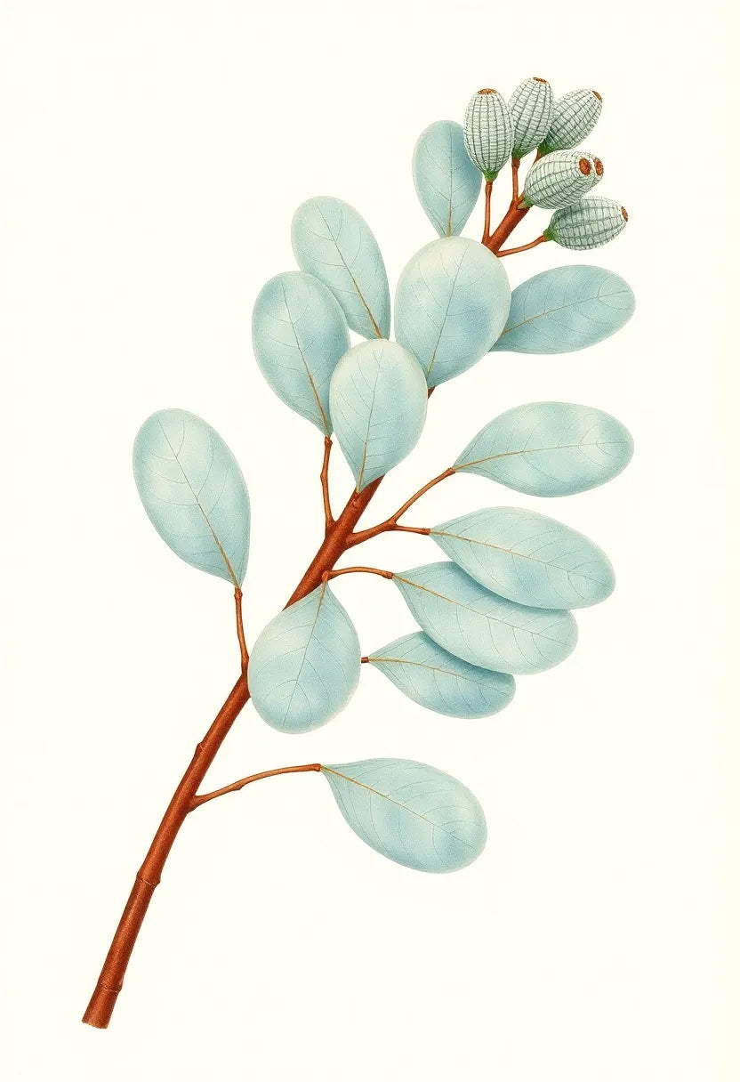 Eucalyptus Branch Botanical Print