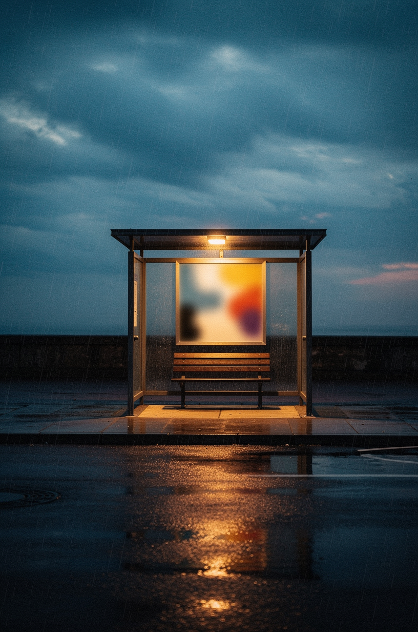 The Bus Shelter Rain