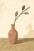 A Vase with a Branch