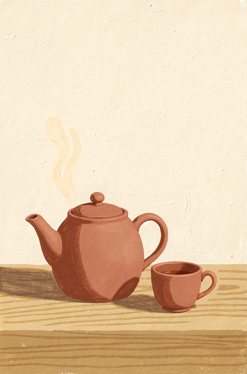 The Teapot and Cup