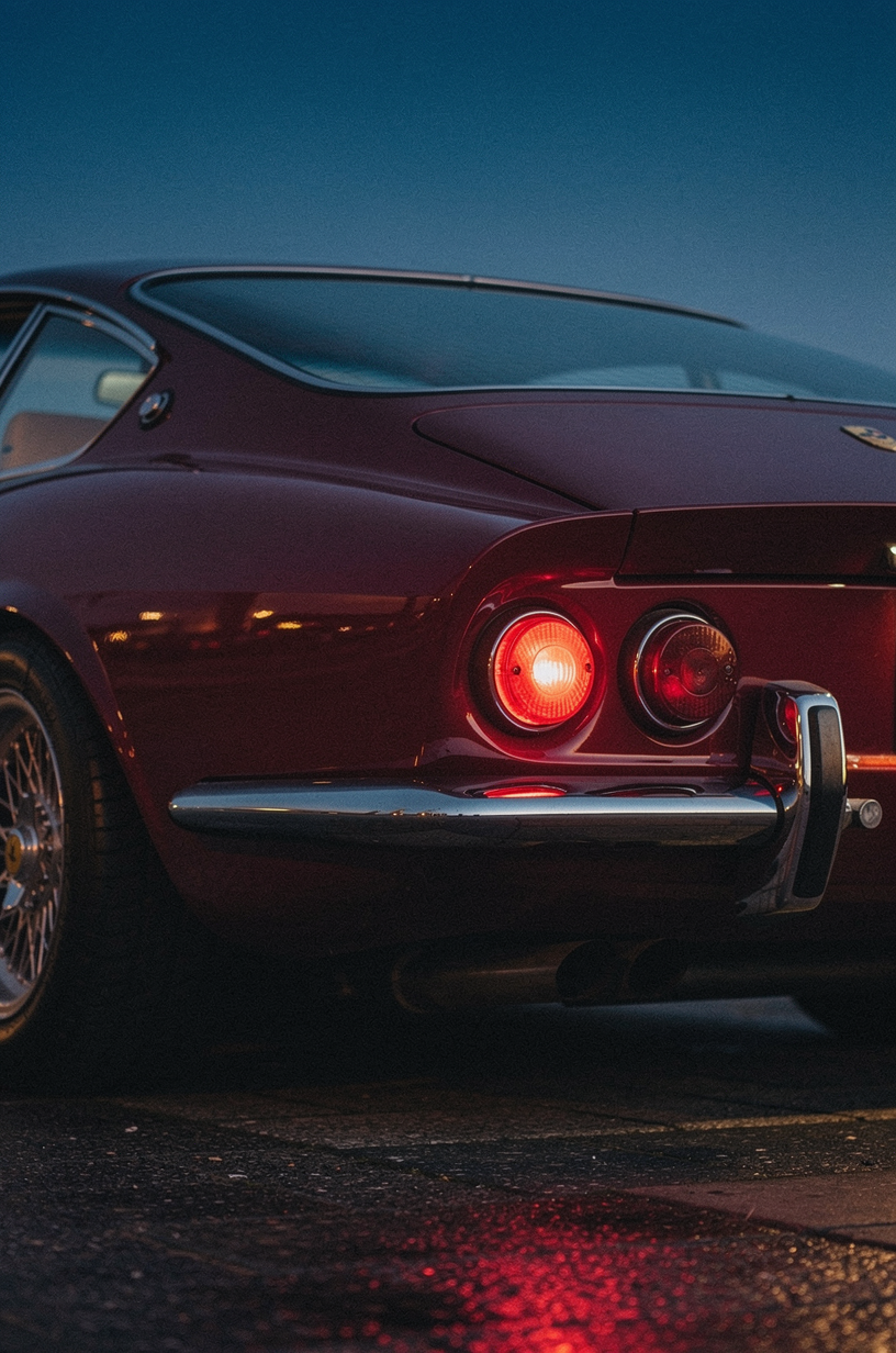 Rear Lights Dusk