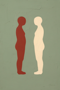 Two Figures in Dialogue