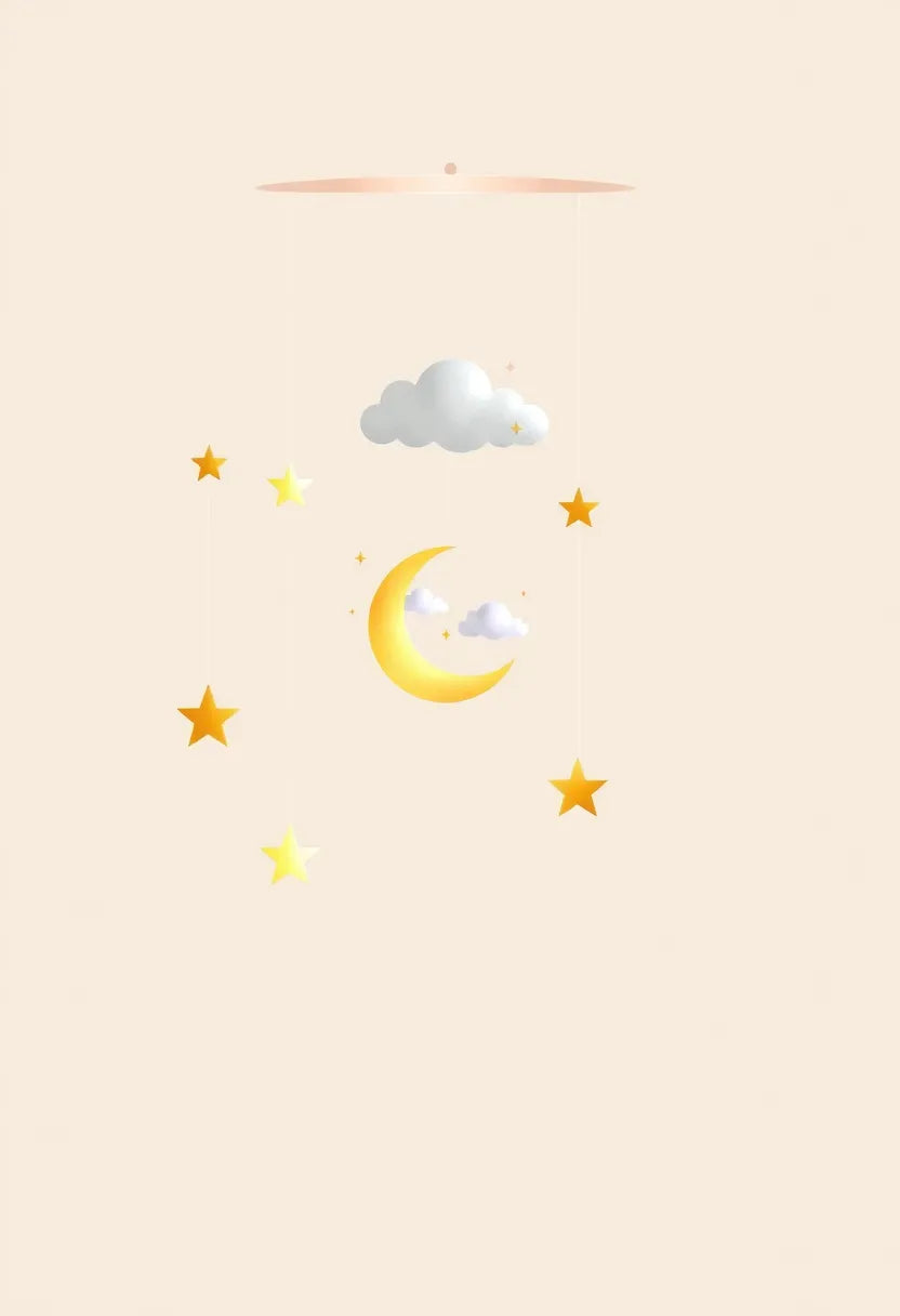 Celestial Mobile Nursery Wall Art