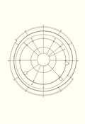 Mechanical Orrery Minimal Line Art