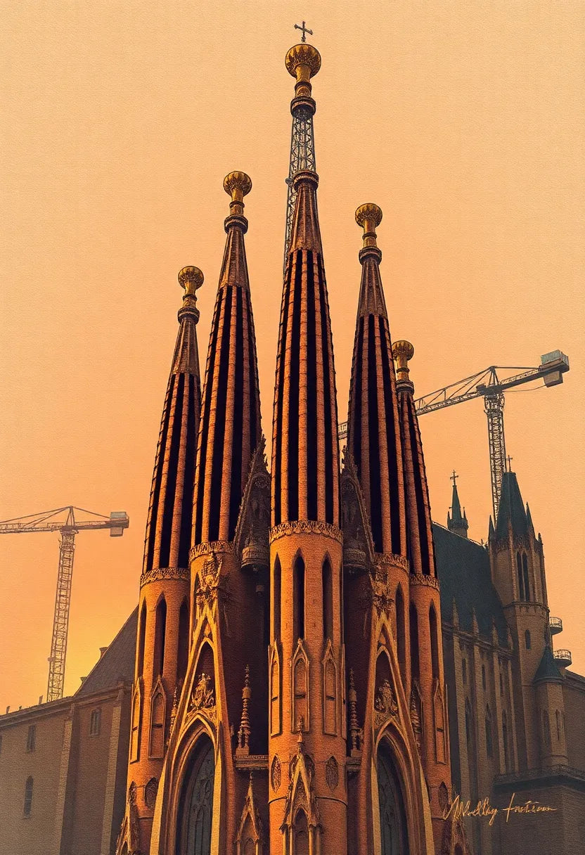 Sagrada Familia Barcelona Print
