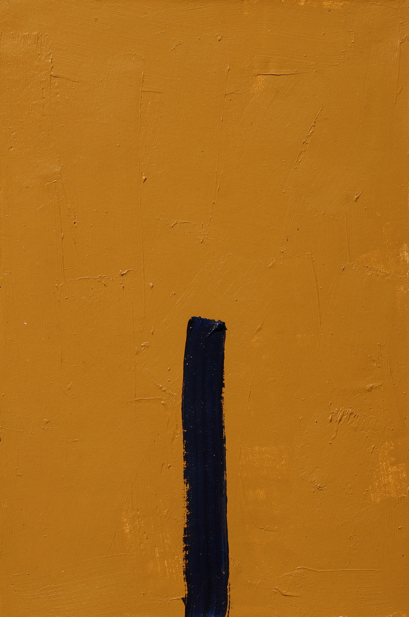 Warm Field with a Vertical Mark