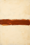 A Horizontal Brush Stroke
