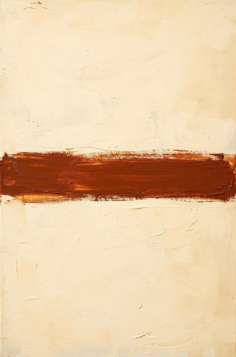 A Horizontal Brush Stroke