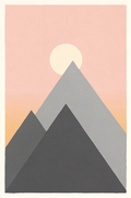 The Mountain at Sunrise