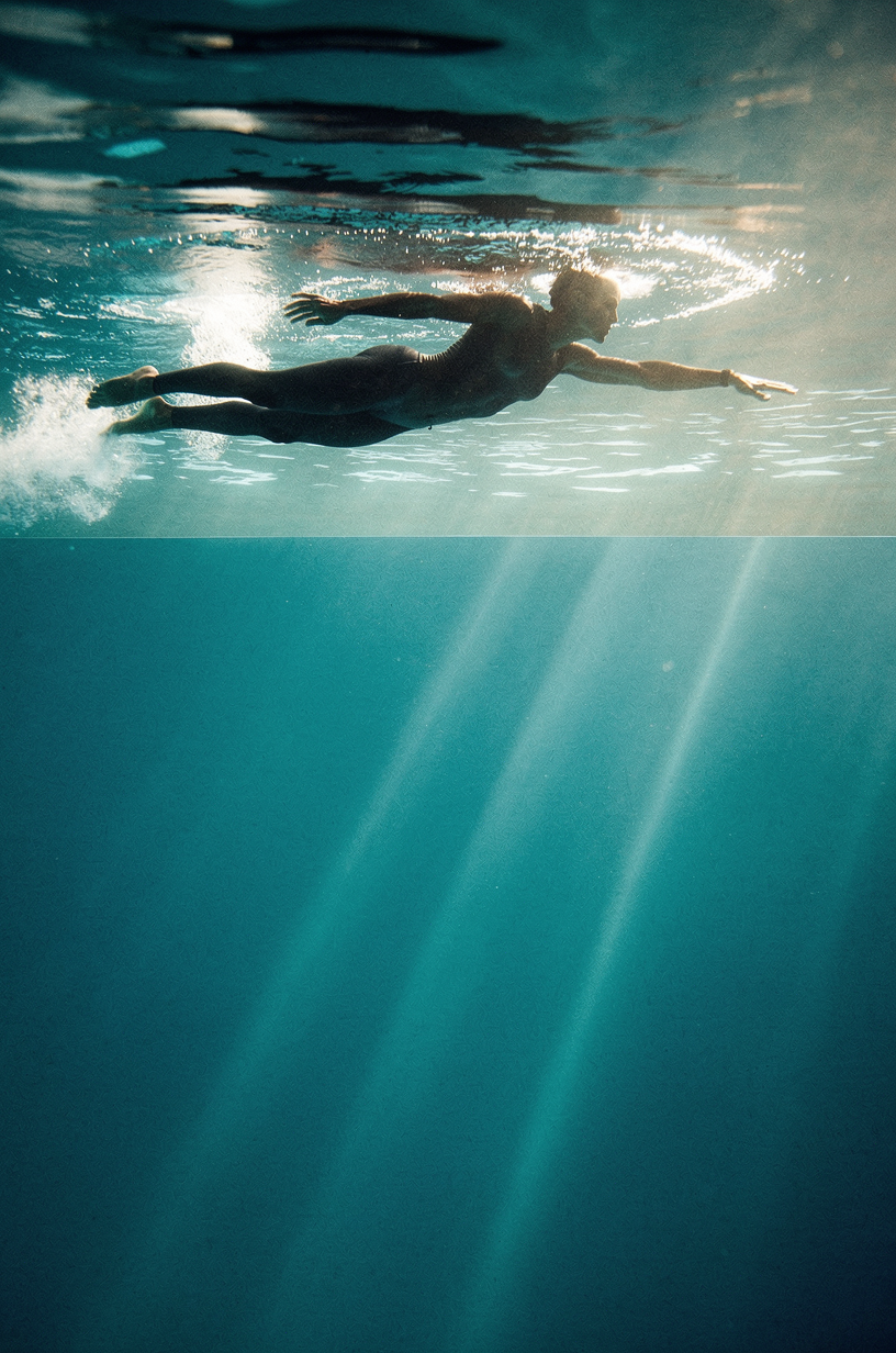 The Swimmer Underwater