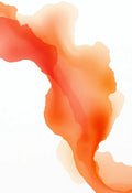Warm Color Field Bleeding Abstract