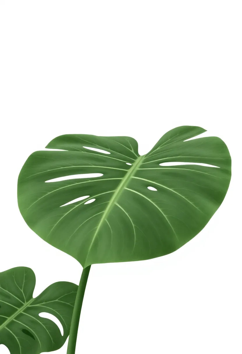 Monstera Leaf Botanical Art Print